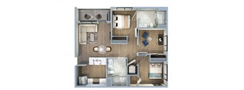 3 Bed/2 Bath-3A/3B