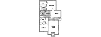 Two Bed Room Two Bath