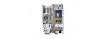 1Bed/1Bath-E1-E2