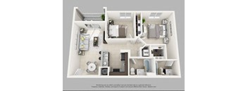 2 Bedroom 2 Bath