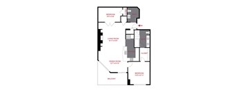 Cedar Floor Plan at The Seasons of Cherry Creek