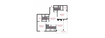 Ellsworth Floor Plan at The Seasons of Cherry Creek