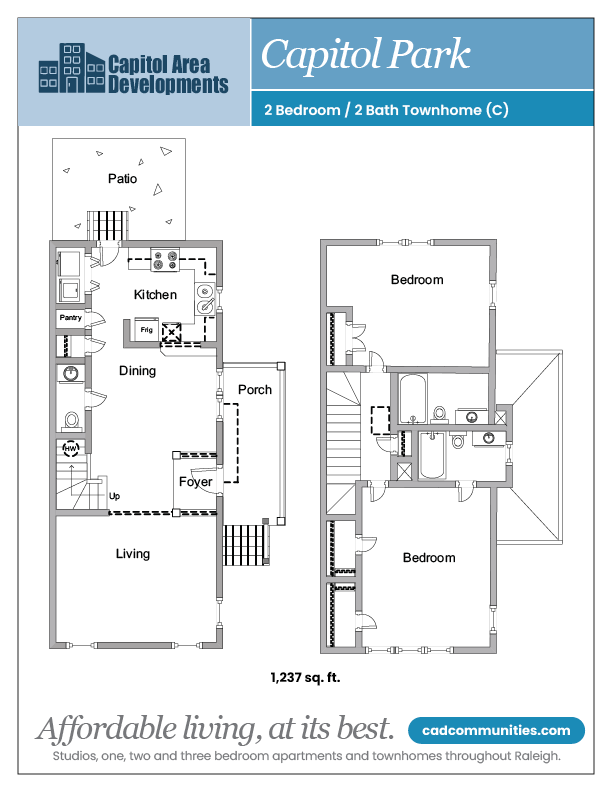 2 Bedroom 2 Bathroom
