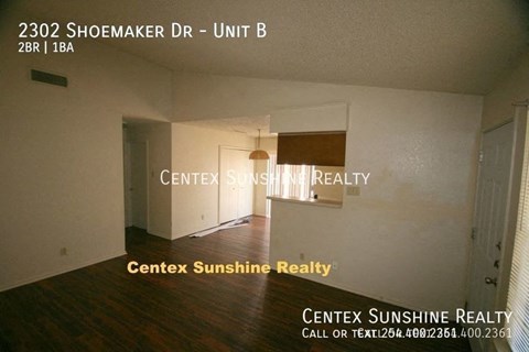 A real estate listing for a property at 2302 Shoemaker Dr - Unit B.