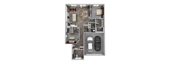 3 Bedrooms, 2 Bathrooms