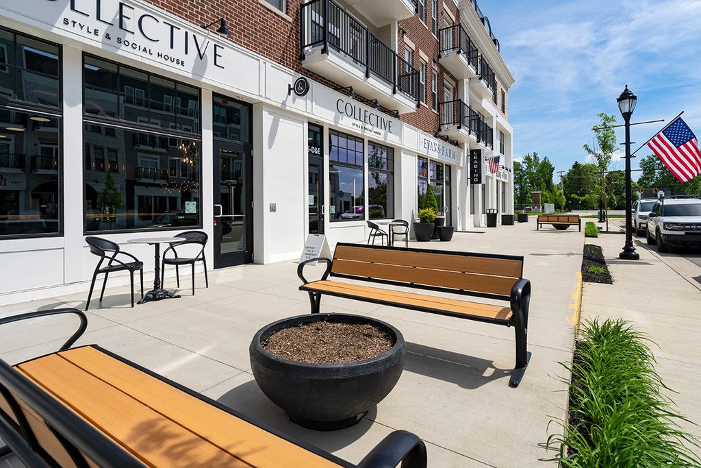 A street view of a building with the sign