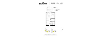 Studio, 1 Bathroom