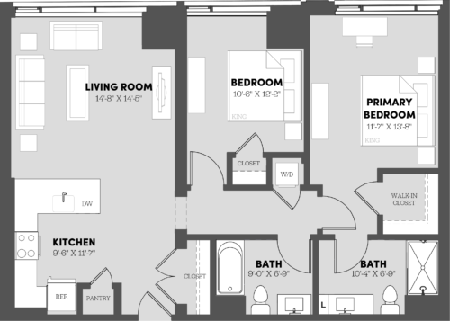 2 Bed/2 Bath-B9