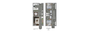 2 Bedroom Townhome