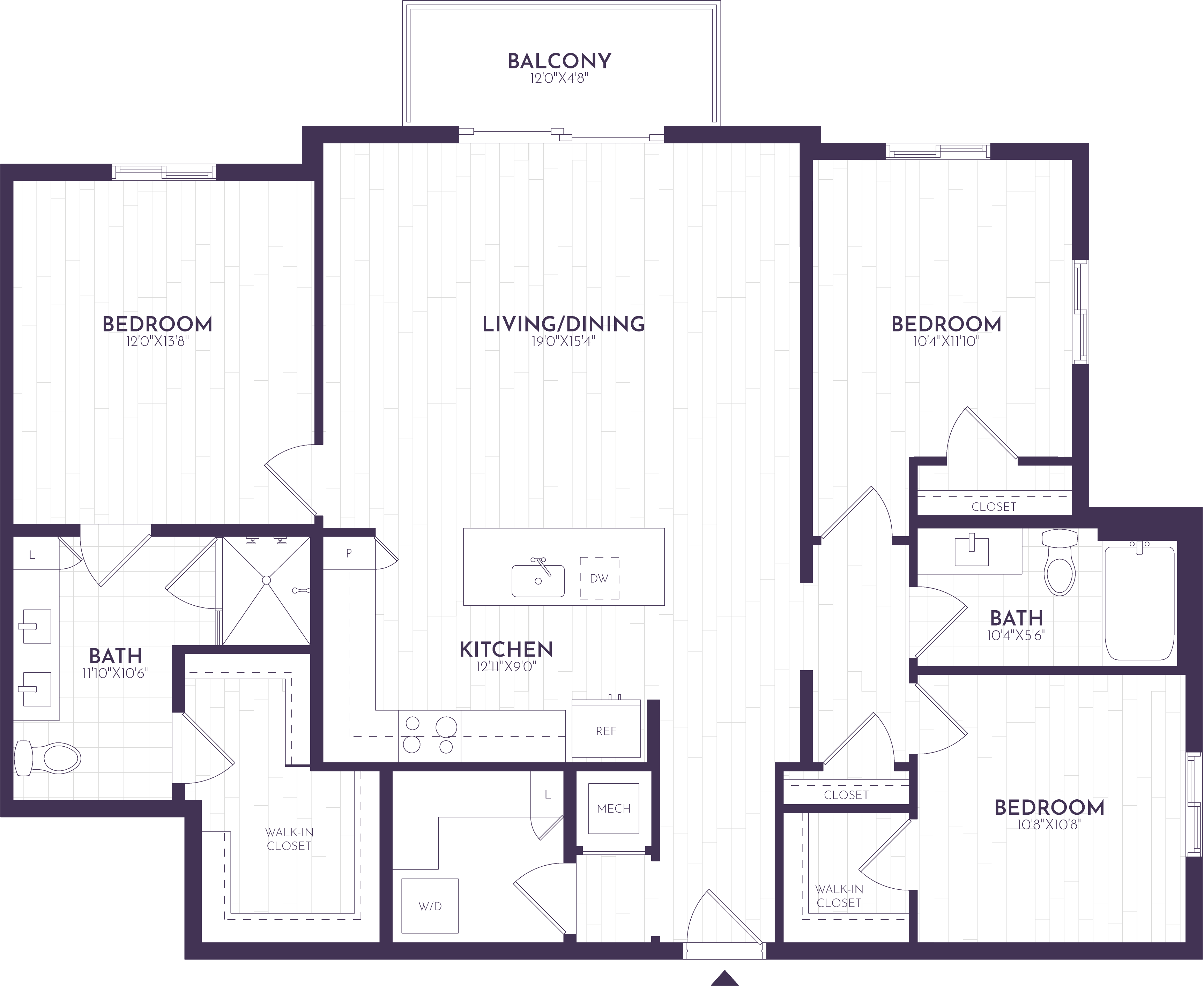 3 Bed/2 Bath-C1