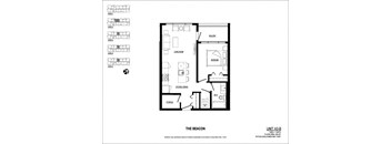 1 Bedroom, 1 Bathroom (A3-B)
