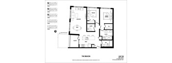 2 Bedroom, 2 Bathroom (B8)