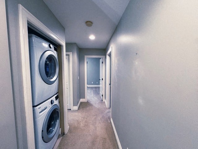 A laundry room with a washer and dryer in it.