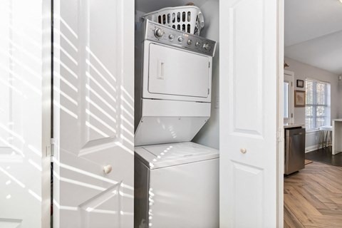 A white oven and stove in a kitchen.