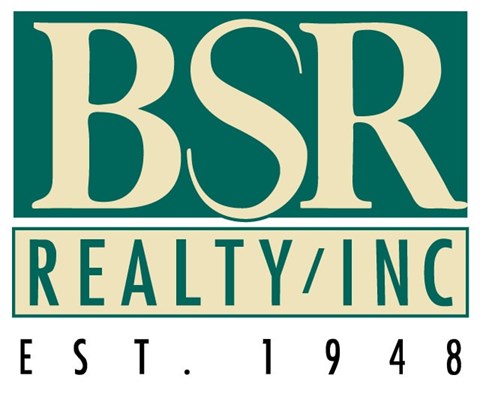 A logo for BSR Realty/Inc established in 1948.