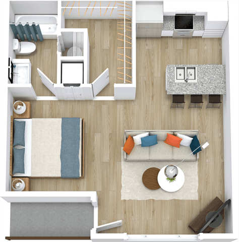 350 24th St. NW Studio-2 Beds Apartment for Rent - Photo Gallery 28