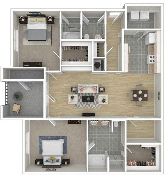 2Bed 2Bath at Mode at Melbourne, LLC Apartments, Florida