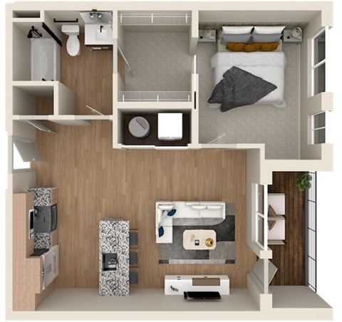 301 Dickenson Street Studio-2 Beds Apartment, Conventional, Conventional, Conventional, Conventional, Conventional, Conventional for Rent - Photo Gallery 21