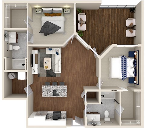 301 Dickenson Street Studio-2 Beds Apartment, Conventional, Conventional, Conventional, Conventional, Conventional, Conventional for Rent - Photo Gallery 29