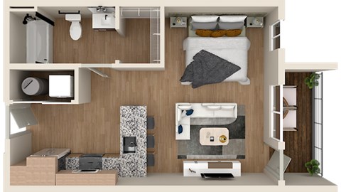 301 Dickenson Street Studio-2 Beds Apartment, Conventional, Conventional, Conventional, Conventional, Conventional, Conventional for Rent - Photo Gallery 17