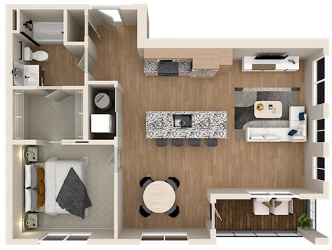 301 Dickenson Street Studio-2 Beds Apartment, Conventional, Conventional, Conventional, Conventional, Conventional, Conventional for Rent - Photo Gallery 25