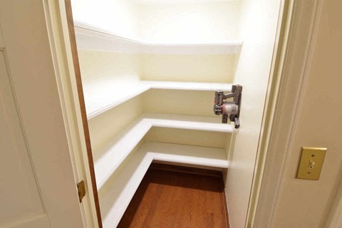A small stairway with a light on the side.