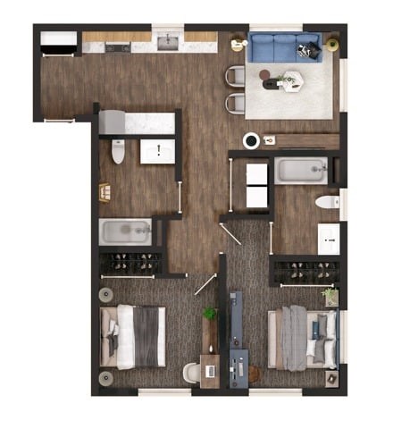 430 West Stuart Road Studio-2 Beds Apartment, Conventional, Conventional, Conventional, Conventional, Conventional, Conventional for Rent - Photo Gallery 37