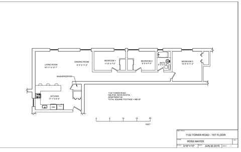 1122 Tower Road Studio-3 Beds Apartment for Rent - Photo Gallery 9
