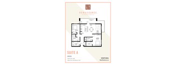 Unit Type A - 2 Bedroom 2 Bathroom