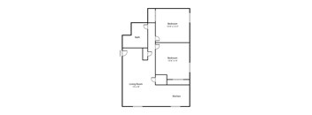 2 Bed/1 Bath