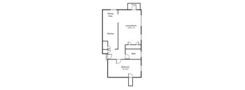 1 Bedroom - Corner