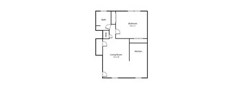 1 Bed / 1 Bath - LA