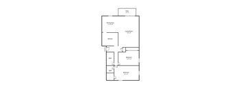 2 Bed / 2 Bath