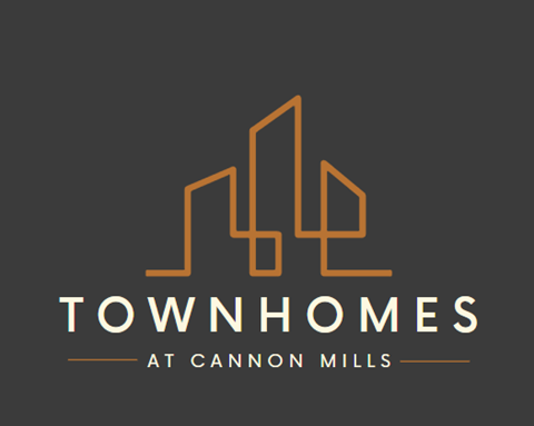 A logo for Townhomes at Cannon Mills is displayed.