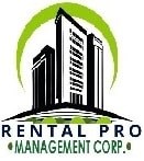 A logo for Rental Pro Management Corp. features a stylized building.