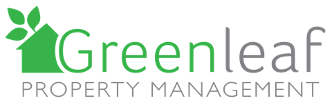 A logo for Greenleaf Property Management is displayed.