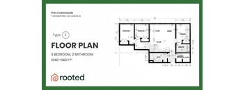 3 Bedrooms, 2 Bathrooms