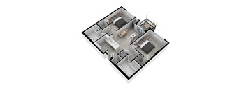 2 Bed / 2 Bath