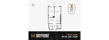 1 Bedroom, 1 Bathroom