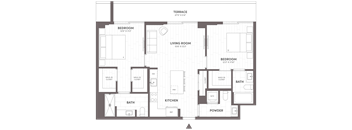 2 Bed-2.5 Bath-D
