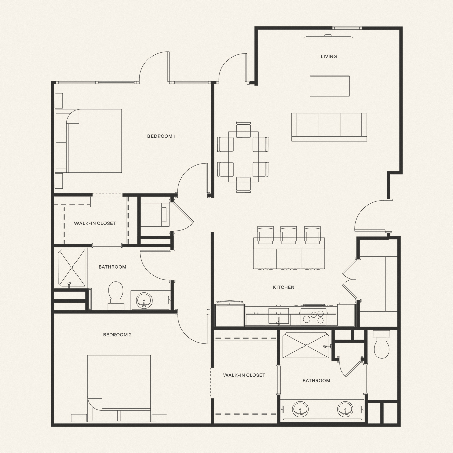 B3 - Two Bedroom