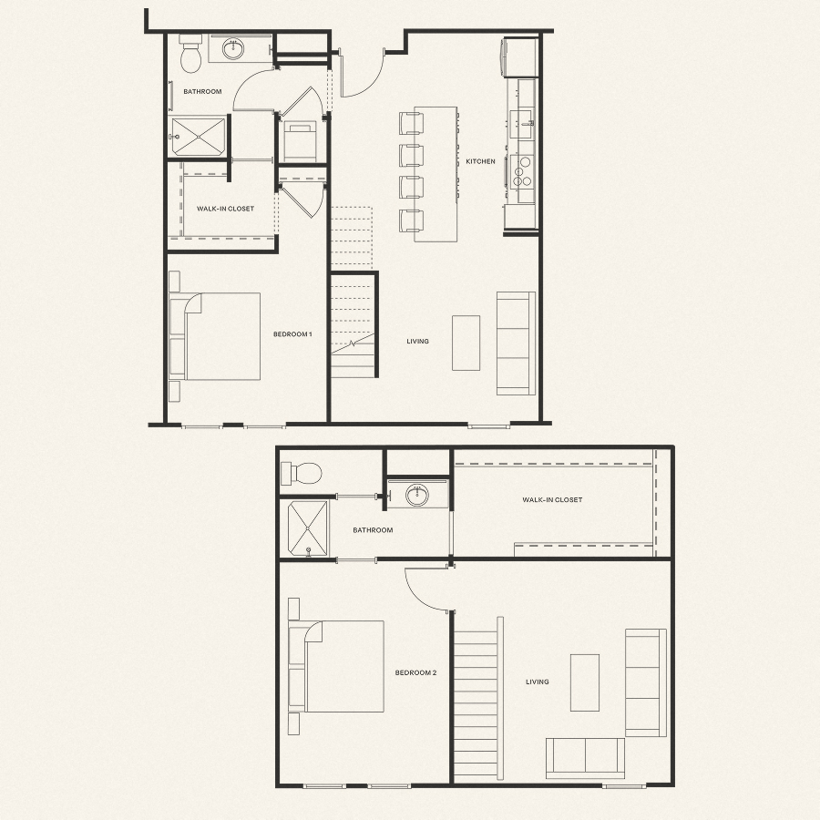 L3 - Two Bedroom Penthouse