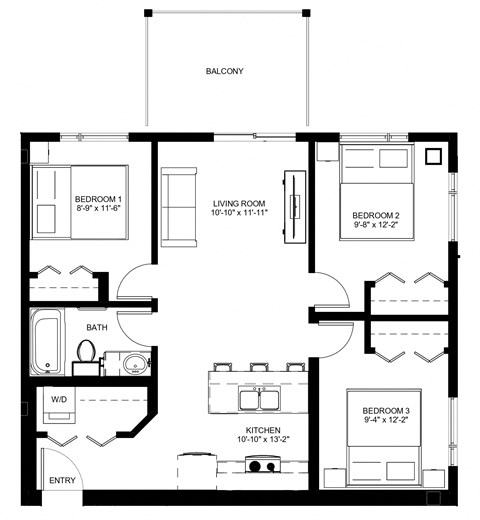 340 Horner Crescent 1-3 Beds Apartment for Rent - Photo Gallery 8