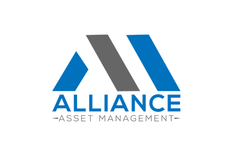 The image is a logo for a company named Alliance Asset Management.