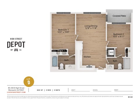 160 East High Street 1-2 Beds Apartment for Rent - Photo Gallery 8