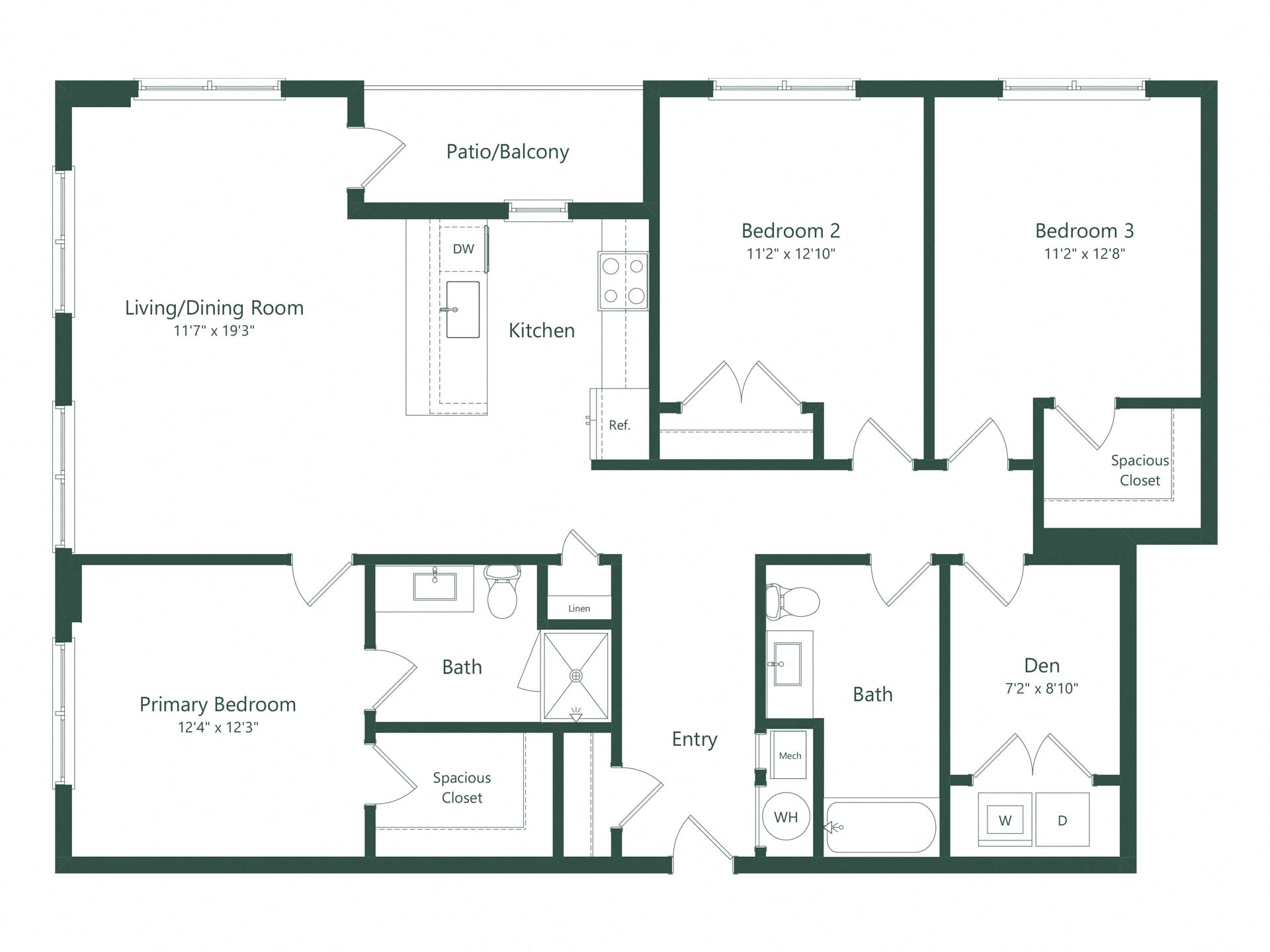 3A | 3 Bed | 2 Bath