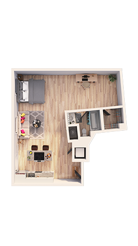 727 West 7th Street Studio-3 Beds Apartment for Rent - Photo Gallery 41