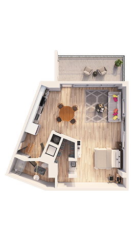 727 West 7th Street Studio-3 Beds Apartment for Rent - Photo Gallery 49