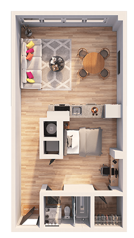 727 West 7th Street Studio-3 Beds Apartment for Rent - Photo Gallery 51