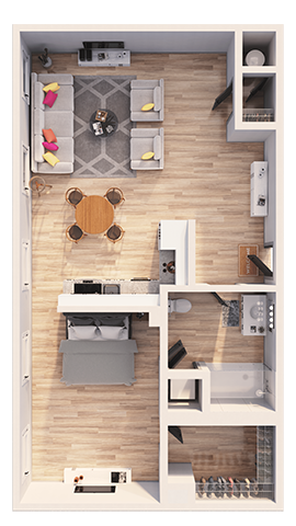 727 West 7th Street Studio-3 Beds Apartment for Rent - Photo Gallery 52